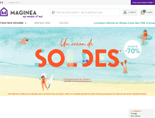 Tablet Screenshot of maginea.com